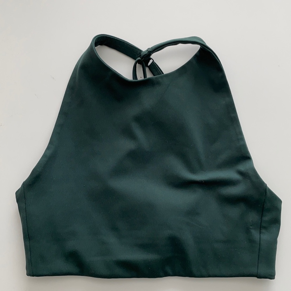 Girlfriend Moss topanga bra XS